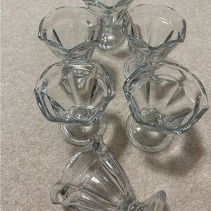 Vintage Dessert Parfait Dessert Bowls (6)